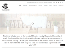 Tablet Screenshot of laubergade.com
